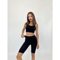 13152 FİTİLLİ ŞORT-SİYAH