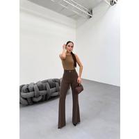 230 Gr Poly Viscose Full Lycra İspanyol Paça Pantolon