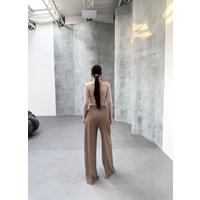 230 Gr Poly Viscose Full Lycra Pi̇leli̇ Palazzo Pantolon