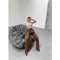 230 Gr Poly Viscose Full Lycra İspanyol Paça Pantolon
