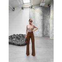 230 Gr Poly Viscose Full Lycra İspanyol Paça Pantolon