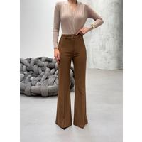 230 Gr Poly Viscose Full Lycra İspanyol Paça Pantolon
