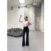230 Gr Poly Viscose Full Lycra İspanyol Paça Pantolon
