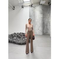 230 Gr Poly Viscose Full Lycra İspanyol Paça Pantolon