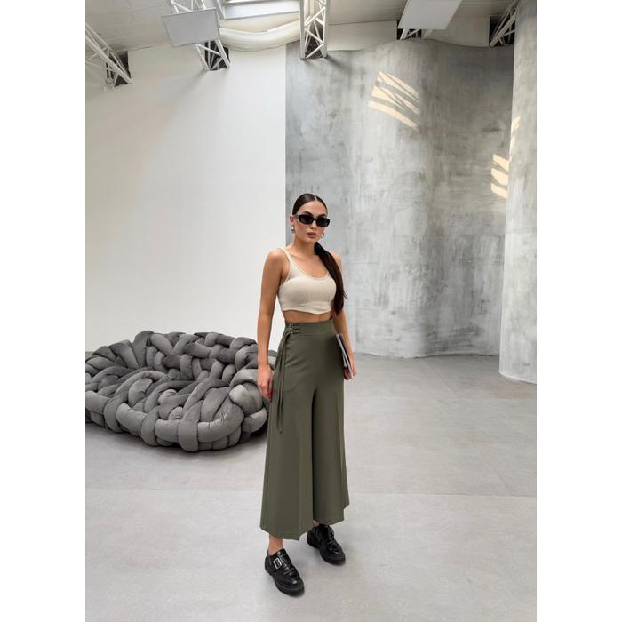 230 Gr Poly Viscose Full Lycra Metal Toka Aksesuarli Pantolon