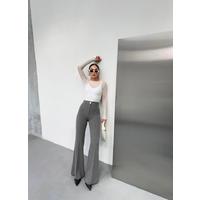 230 Gr Poly Viscose Full Lycra İspanyol Paça Pantolon