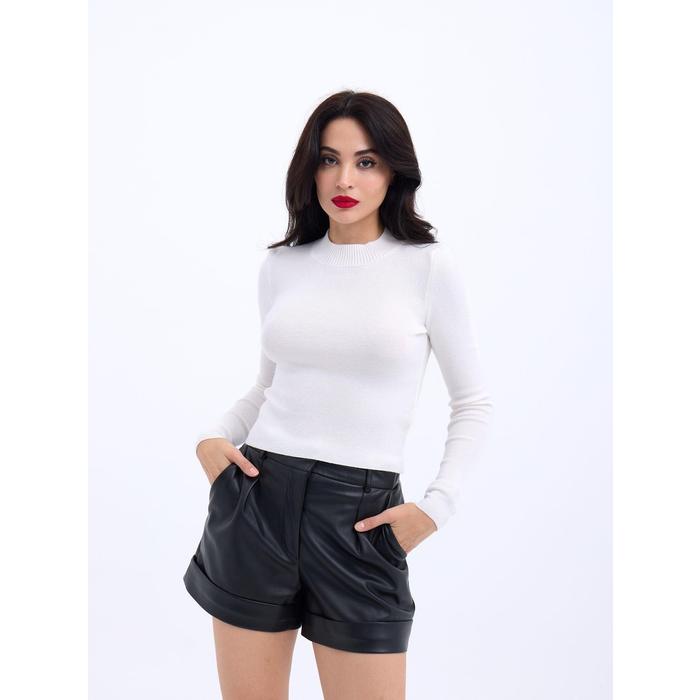 42201 TRİKO BASİC KAZAK-EKRU