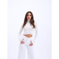 42231 TRİKO BALIKÇI KAZAK-EKRU