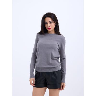 42281 TRİKO SALAŞ KAZAK-GRİ