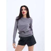 42281 TRİKO SALAŞ KAZAK-GRİ