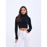42461 TRİKO SİMLİ BALIKÇI KAZAK-SİYAH