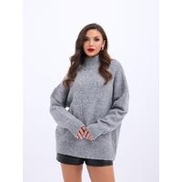 43141 TRİKO YARIM BALIKÇI SALAŞ KAZAK-GRİ