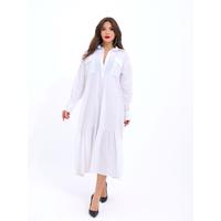 5855 ELBİSE-BEYAZ