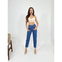 6039 KOT PANTOLON-KOYU MAVİ