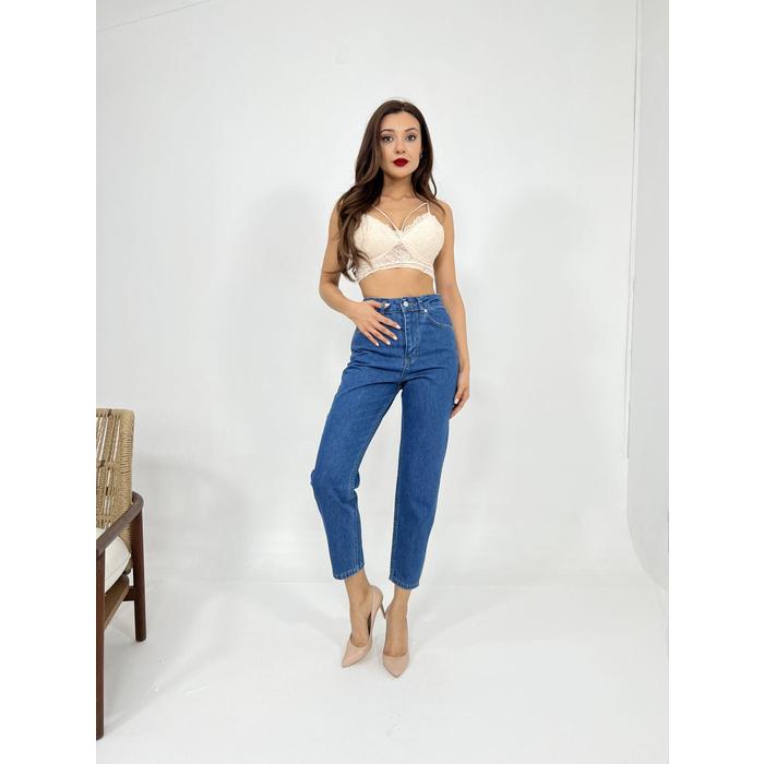 6039 KOT PANTOLON-KOYU MAVİ