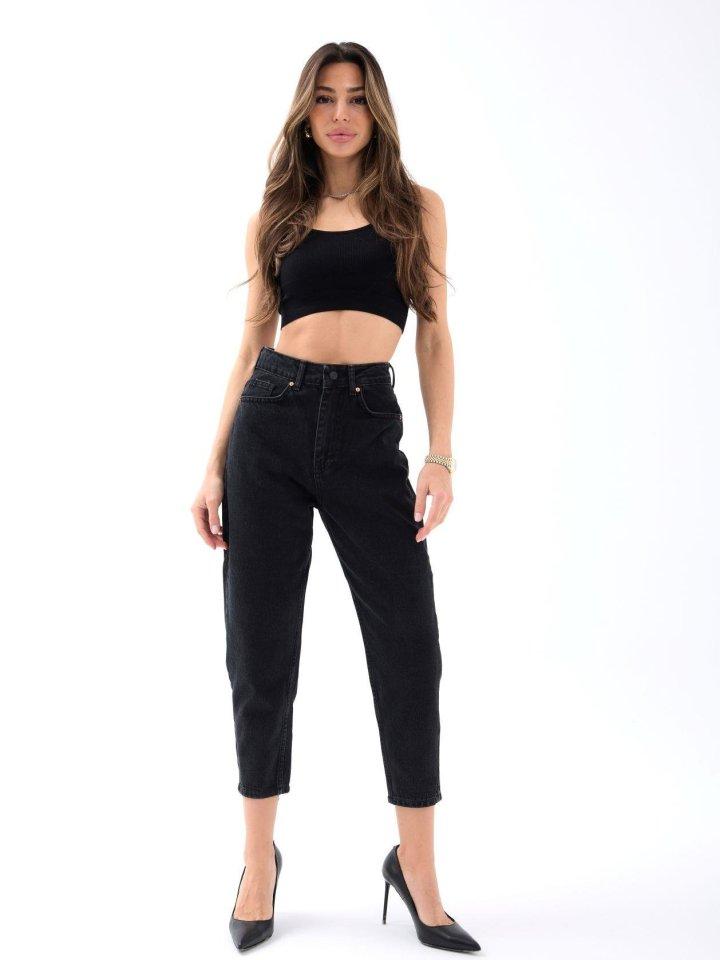 6039 KOT PANTOLON-SİYAH