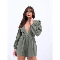 6528 TULUM ELBİSE-HAKİ
