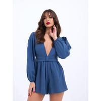 6528 TULUM ELBİSE-İNDİGO