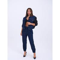 6627 KOT PANTOLON-MAVİ