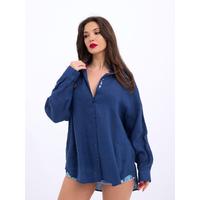 6758 GÖMLEK-LACİVERT