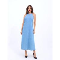 6771 KOT ELBİSE-MAVİ