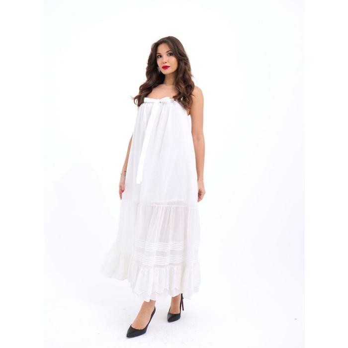 6847 ELBİSE-BEYAZ