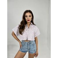 6882 BLUZ-AUSTİN ÇİZGİLİ