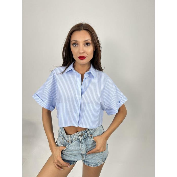 6882 BLUZ-SAN DİEGO ÇİZGİLİ