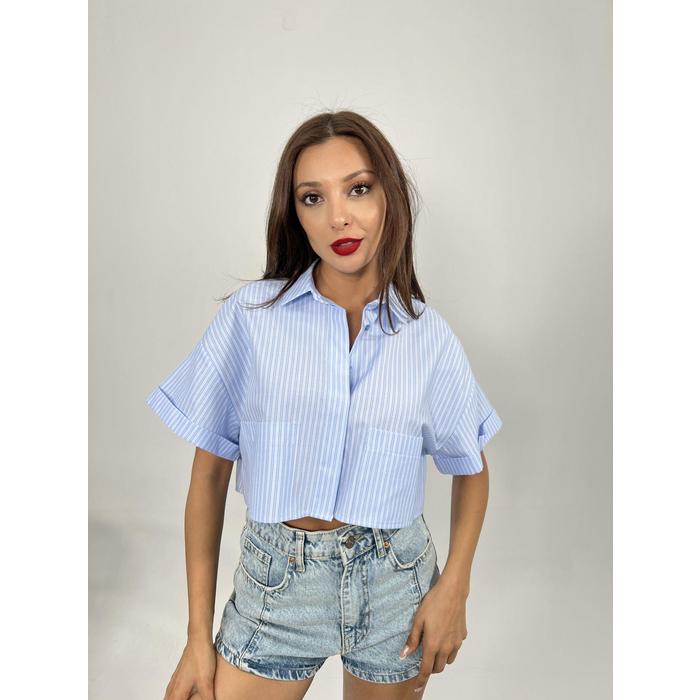 6882 BLUZ-SAN DİEGO ÇİZGİLİ