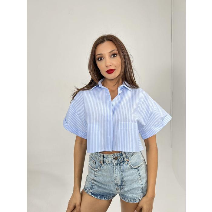 6882 BLUZ-SAN DİEGO ÇİZGİLİ