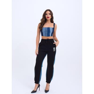 6890 KOT CROP-MAVİ