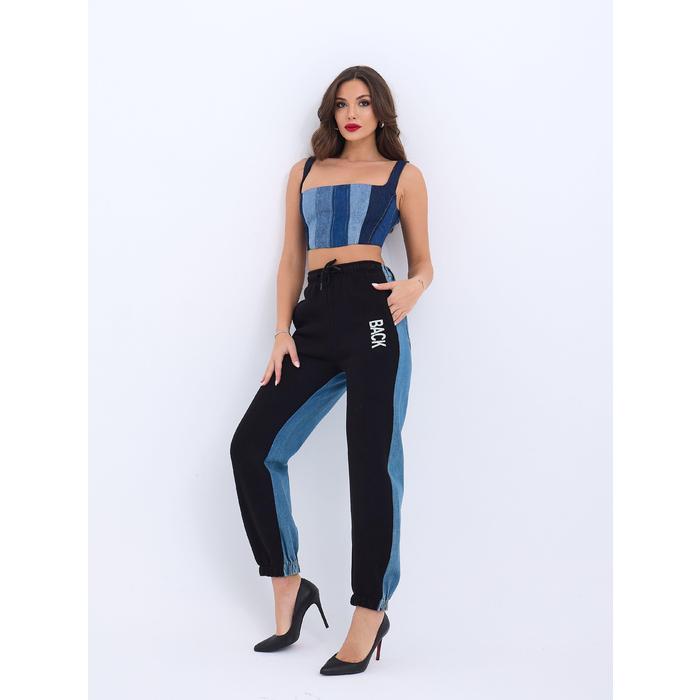 6890 KOT CROP-MAVİ