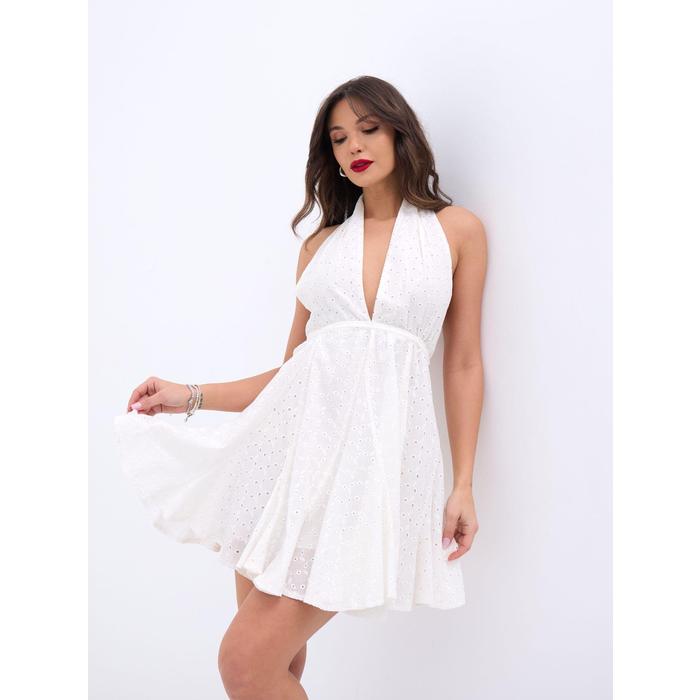 6891 ELBİSE-BEYAZ