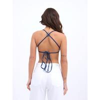 6968 KOT CROP-MAVİ