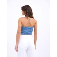 6991 KOT BLUZ-MAVİ