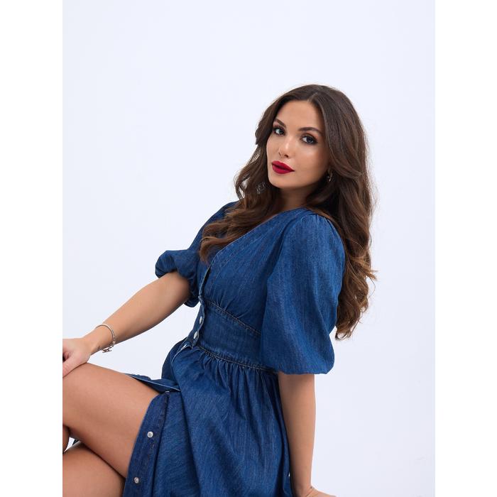 7037 KOT ELBİSE-MAVİ