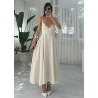 7073 ELBİSE-BEJ