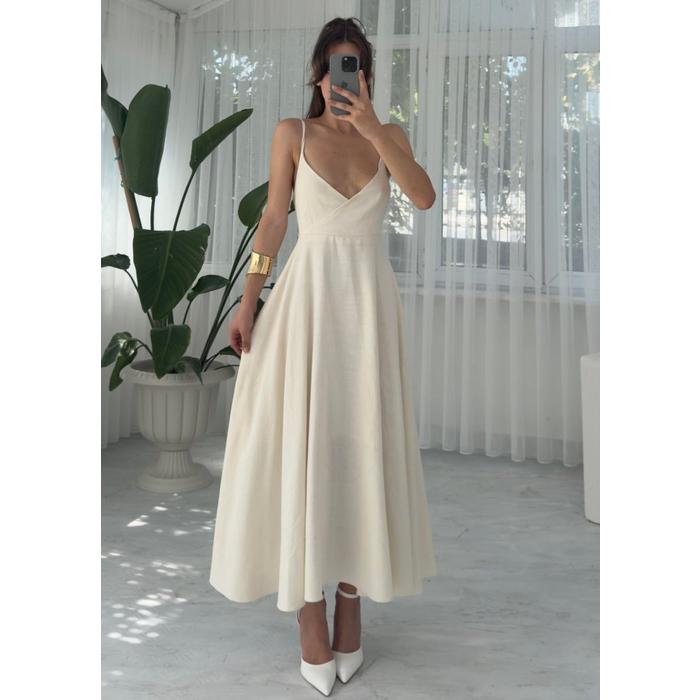 7073 ELBİSE-BEJ
