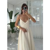 7073 ELBİSE-BEJ