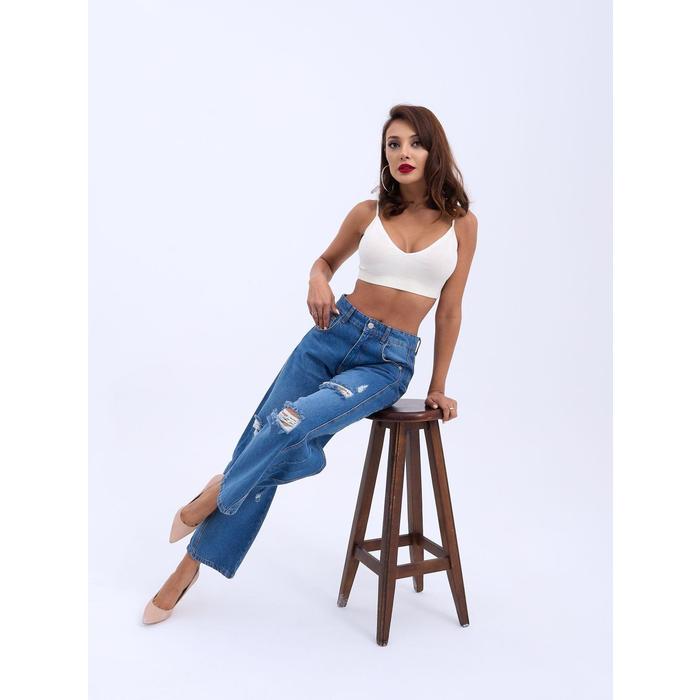 7086 KOT PANTOLON-MAVİ