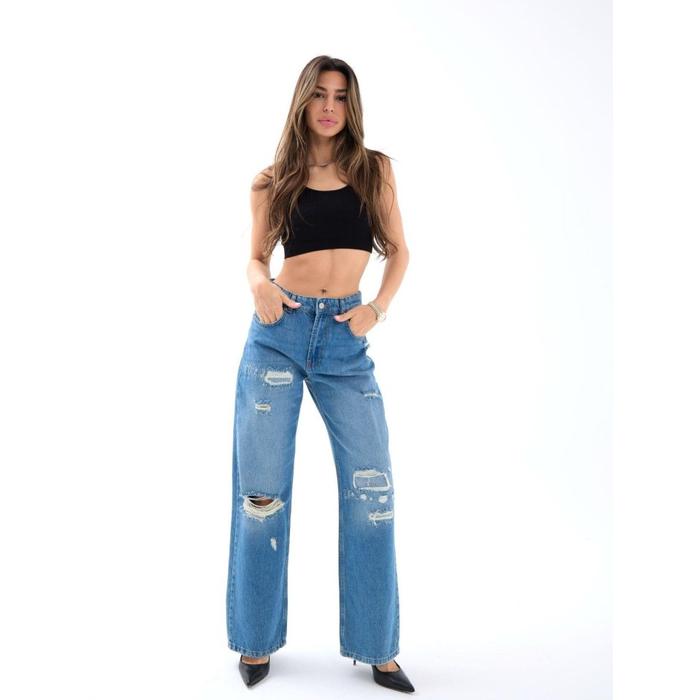 7181 KOT PANTOLON-MAVİ
