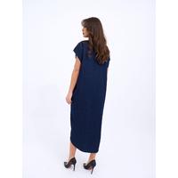 7348 KOT ELBİSE-MAVİ