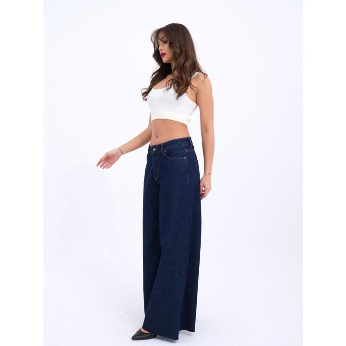 7350 KOT PANTOLON-MAVİ
