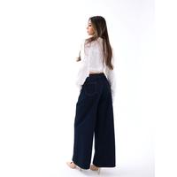 7437 KOT PANTOLON-MAVİ