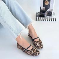 Almiye Leopar Keten Babet Ayakkabı