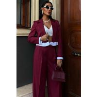 Audrey Crop Ceket Takım 10106