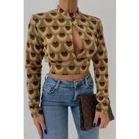 Autumn Cut Out Bluz 3018-08
