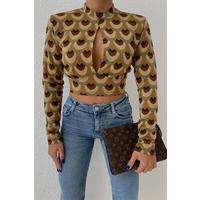 Autumn Cut Out Bluz 3018-08