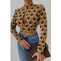 Autumn Cut Out Bluz 3018-08