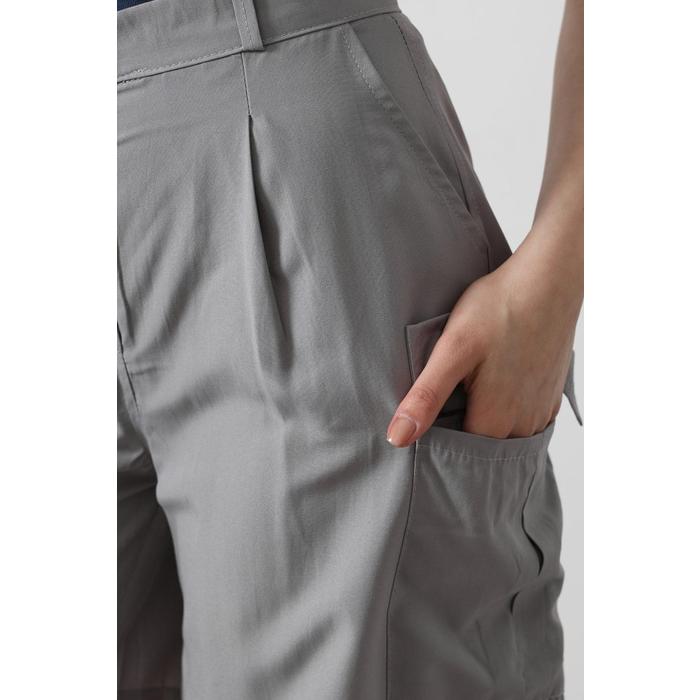 Cargo Cepli Şort - Gri